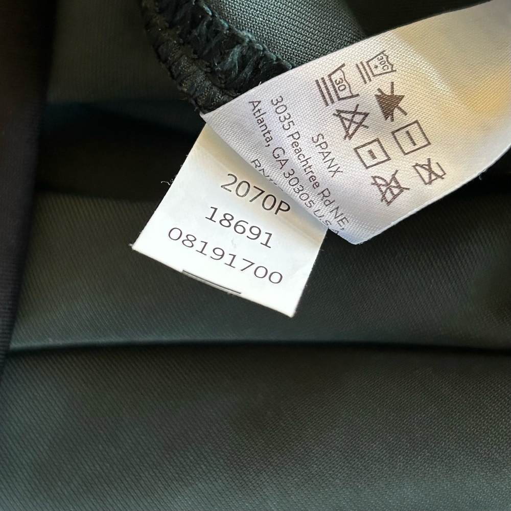 NWOT Spanx Velvet Tummy Control Malachite Green Leggings Pants size 2X. - Picture 10 of 11